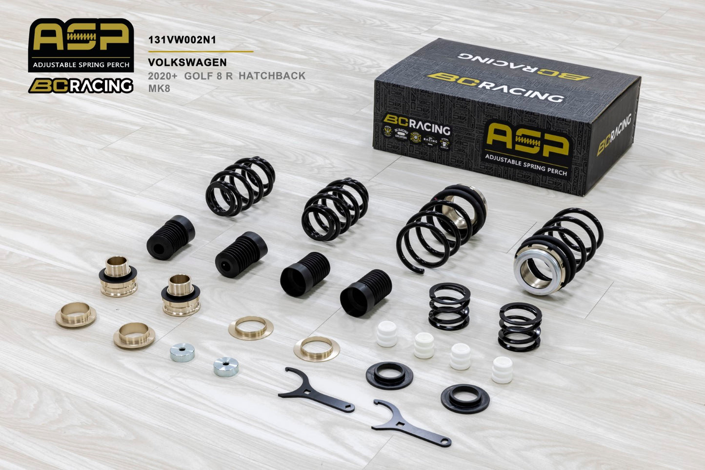 BC Racing ASP Spring Kit - Golf MK8 R