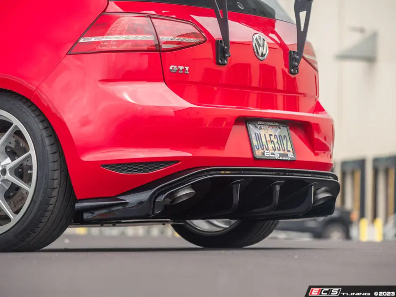 ECS Tuning MK7 GTI Functional Aerodynamic Rear Diffuser Kit