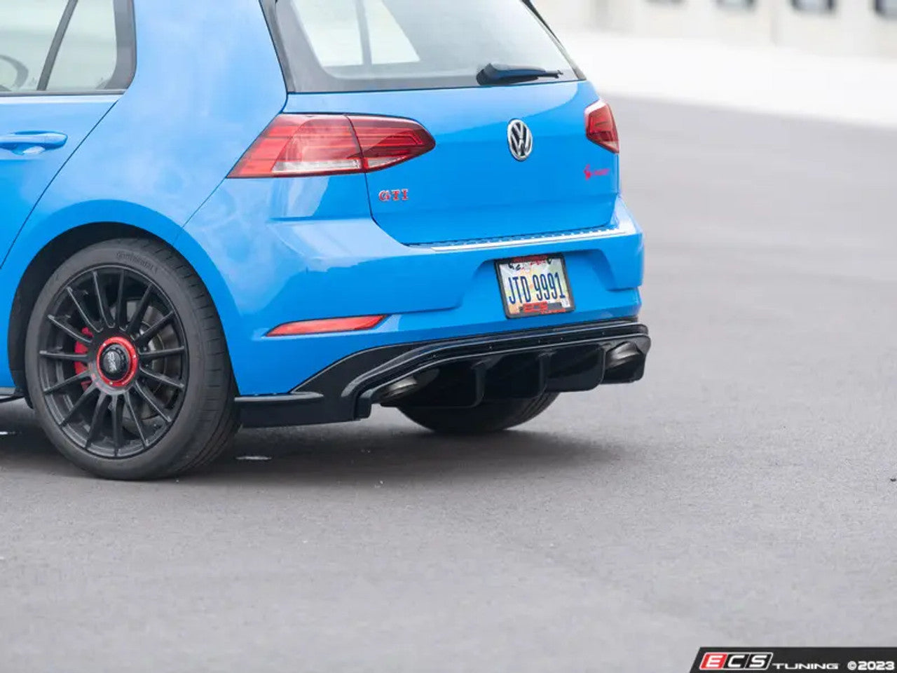 ECS Tuning MK7.5 GTI Functional Aerodynamic Rear Diffuser Kit