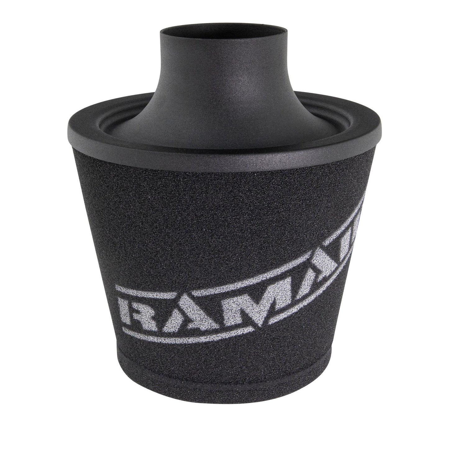 Ramair Large Foam Filter Aluminium Base 80mm (3.1inch) OD Black