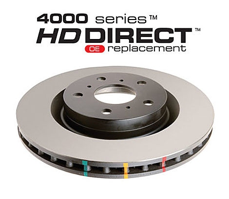 DBA Brakes 4000 Series Discs - 312 x 25mm PQ35, MQB & MQB Evo Vehicles