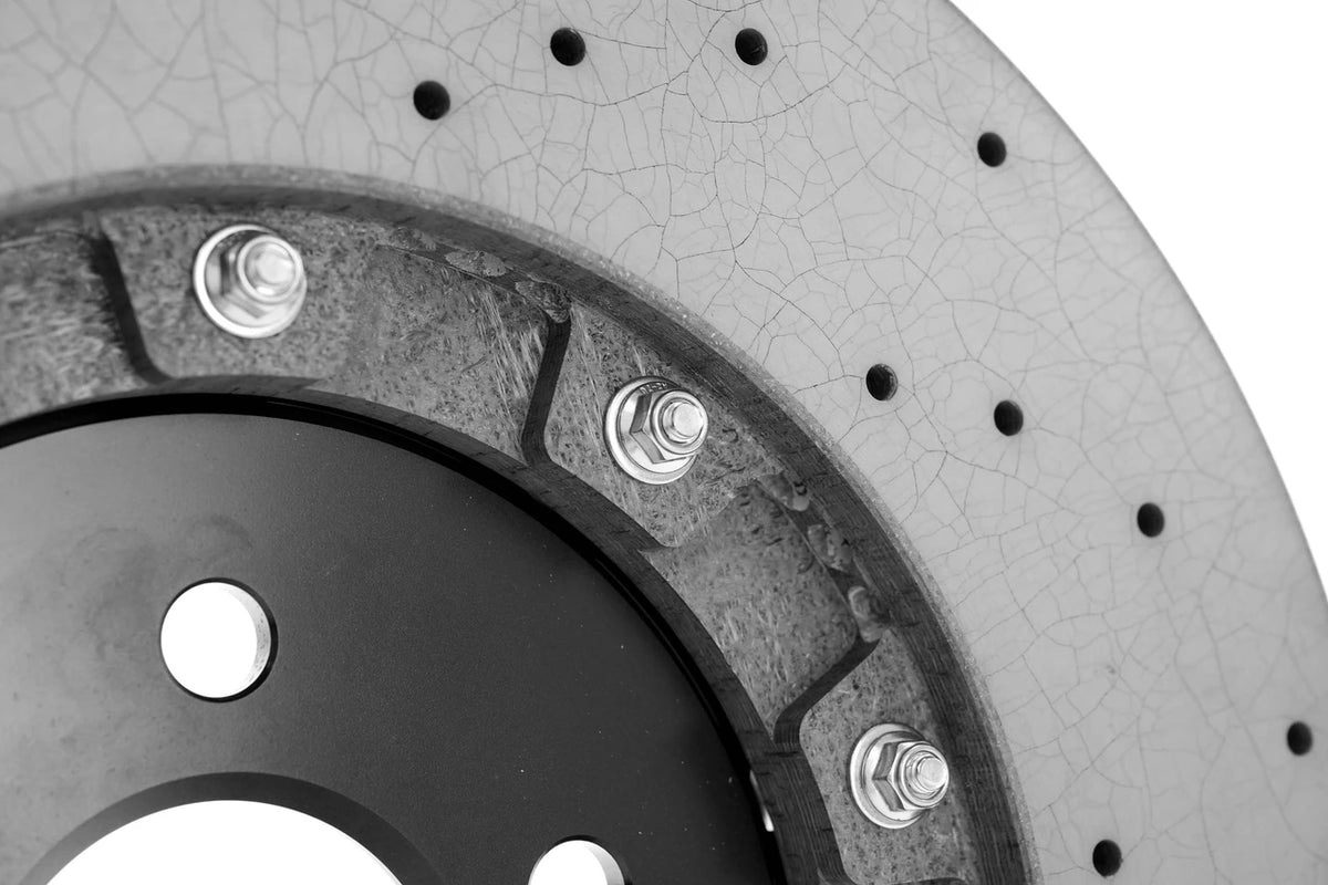 RacingLine Carbon Ceramic Front Disc Conversion - C8 RS6 and RS7