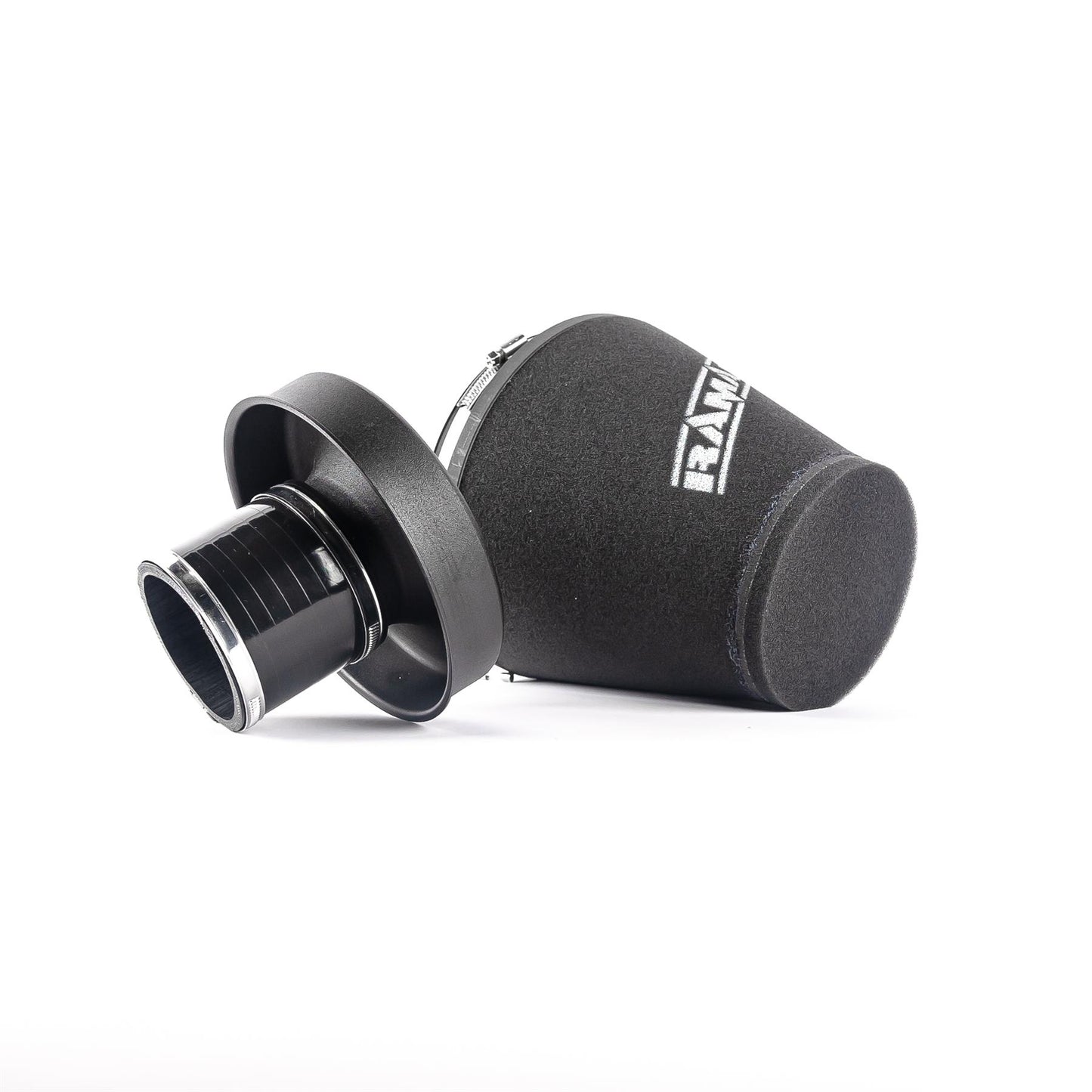 Ramair 70mm (2.75inch) ID Neck Large Cone Air Filter with Velocity Stack and Coupling