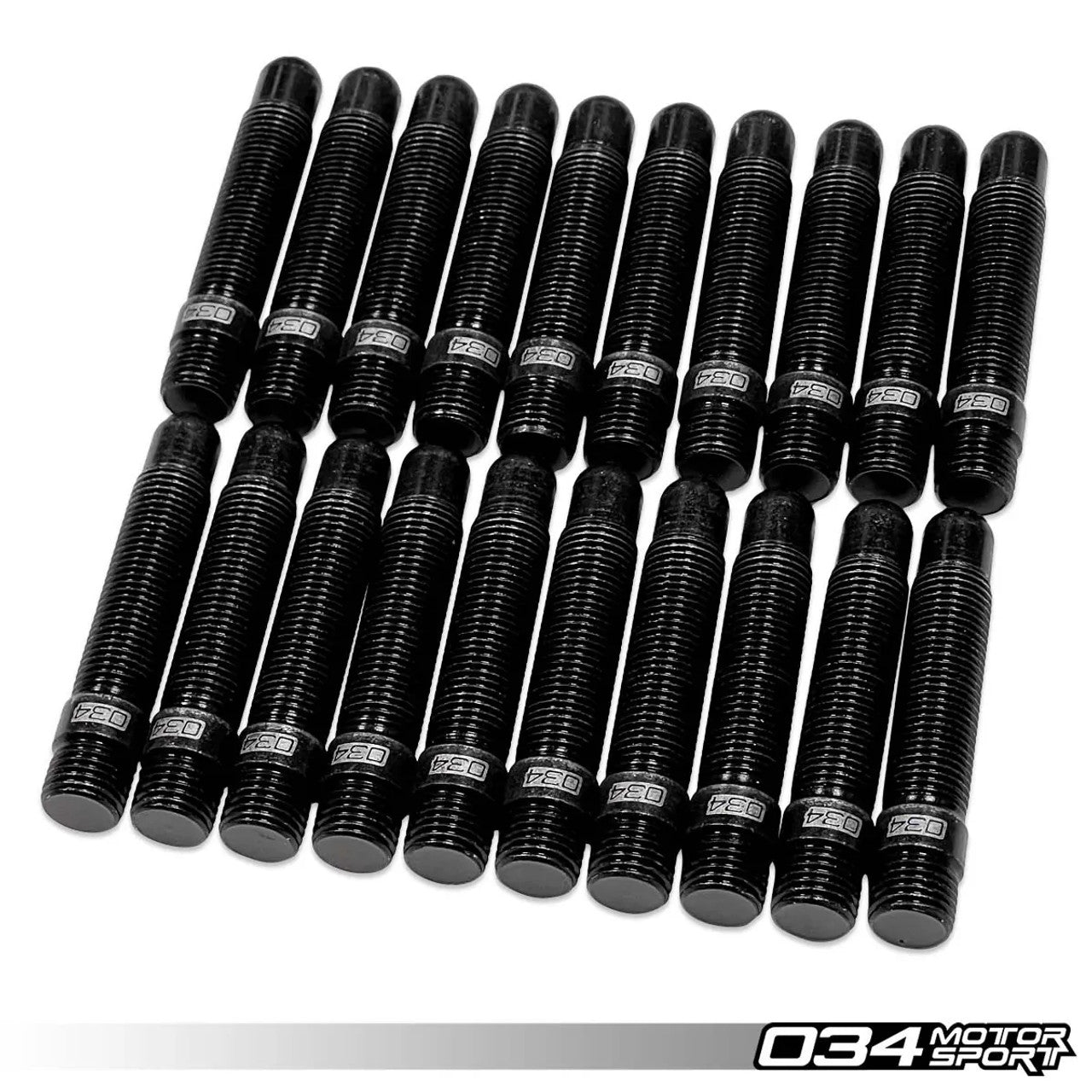 034 Motorsport Bullet Nose Stud and Nut Kit