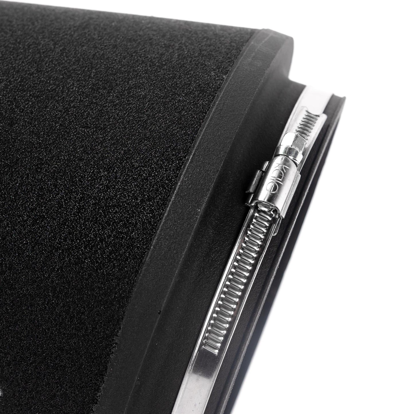 Ramair 90mm (3.5inch) ID Neck Large Cone Air Filter with Velocity Stack and Coupling
