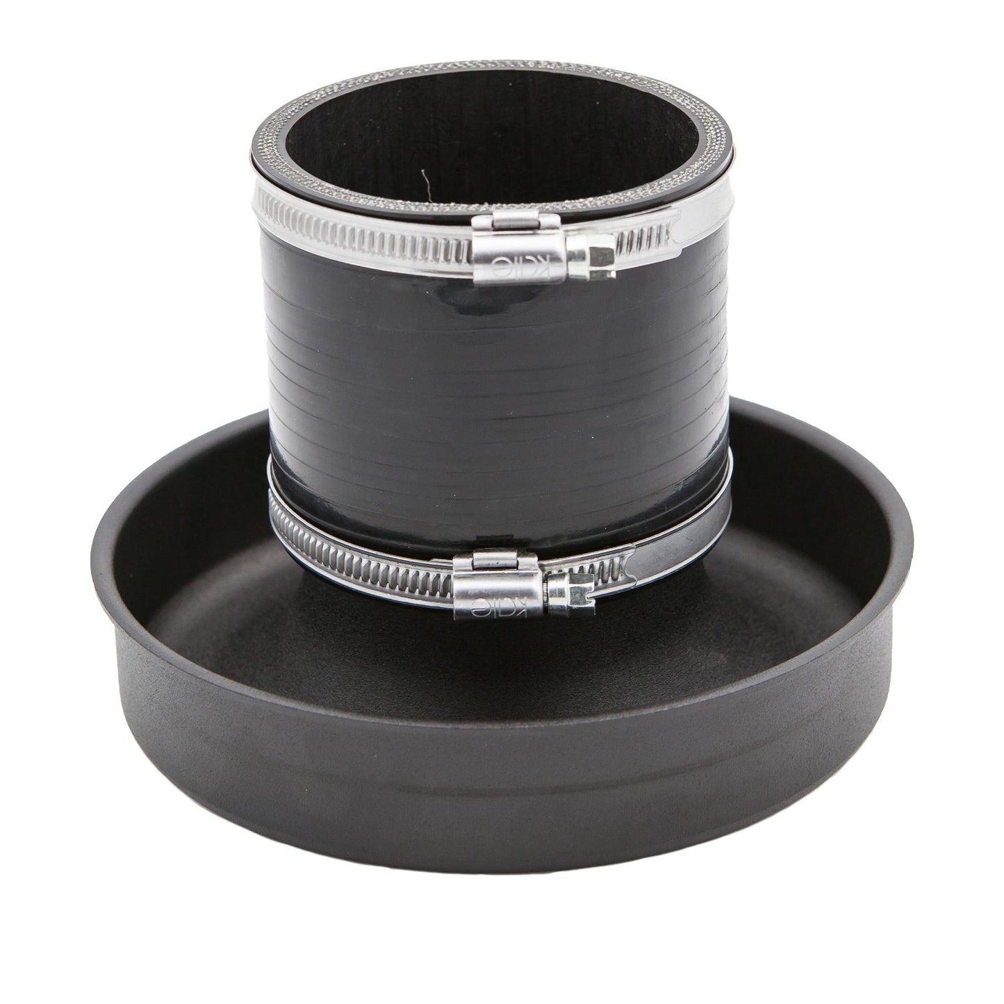 80mm Aluminium Velocity Stack wit Silicone Coupler (3.1inch)