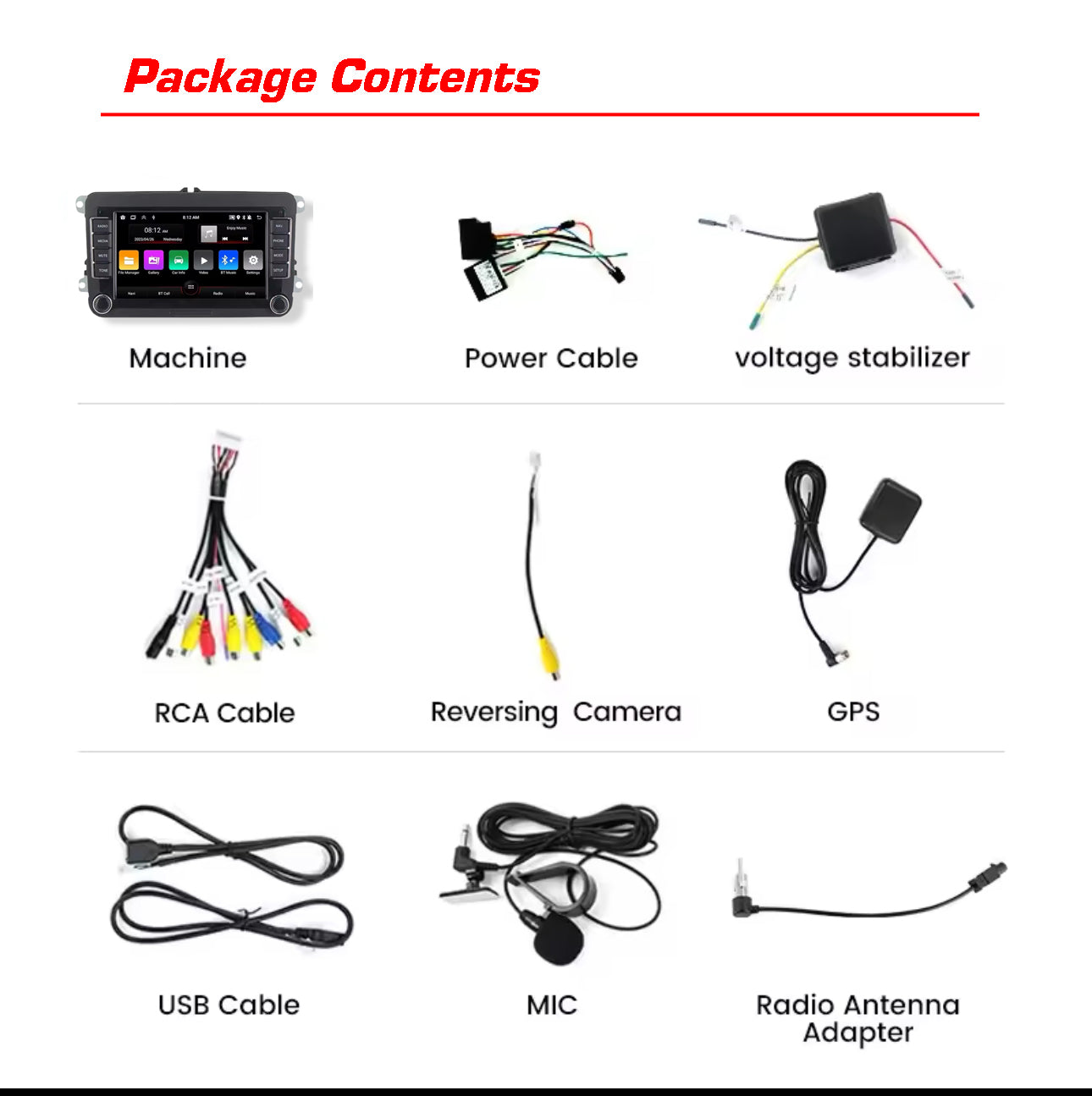 Android Radio Unit 7" Android Auto/CarPlay