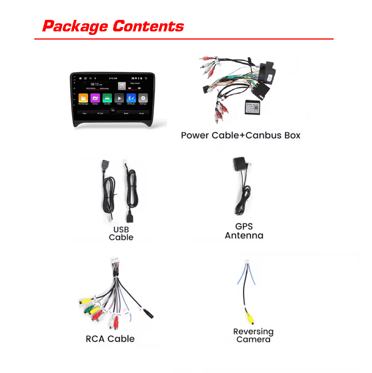 Audi TT MK2 Android Radio Unit - Android Auto/CarPlay