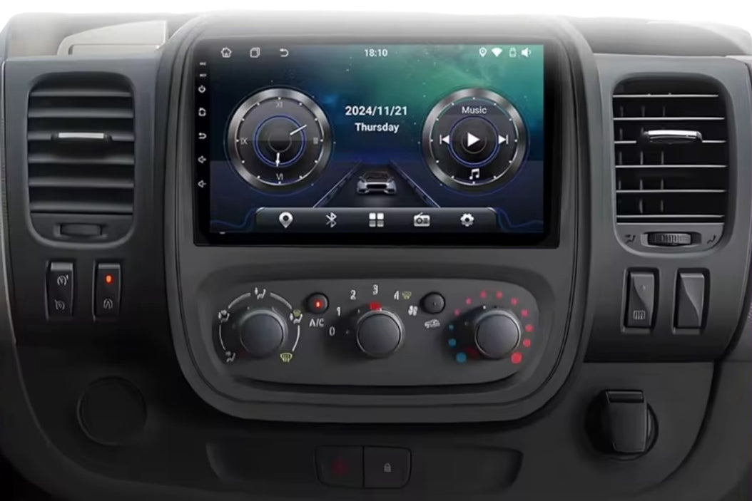 Renault Trafic 2014-2021 10" Android Radio Unit - Android Auto/CarPlay