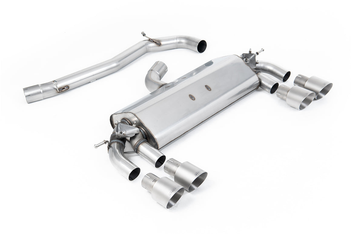 Milltek Cat Back exhaust system - Golf MK7 R Hatch (non GPF)