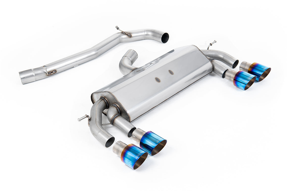 Milltek Cat Back exhaust system - Golf MK7 R Hatch (non GPF)