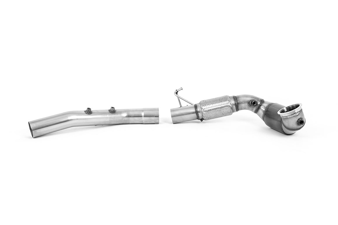 Milltek Sport - Large-bore Downpipe and Hi-Flow Sports Cat 2WD Models (MQB EVO Platform)