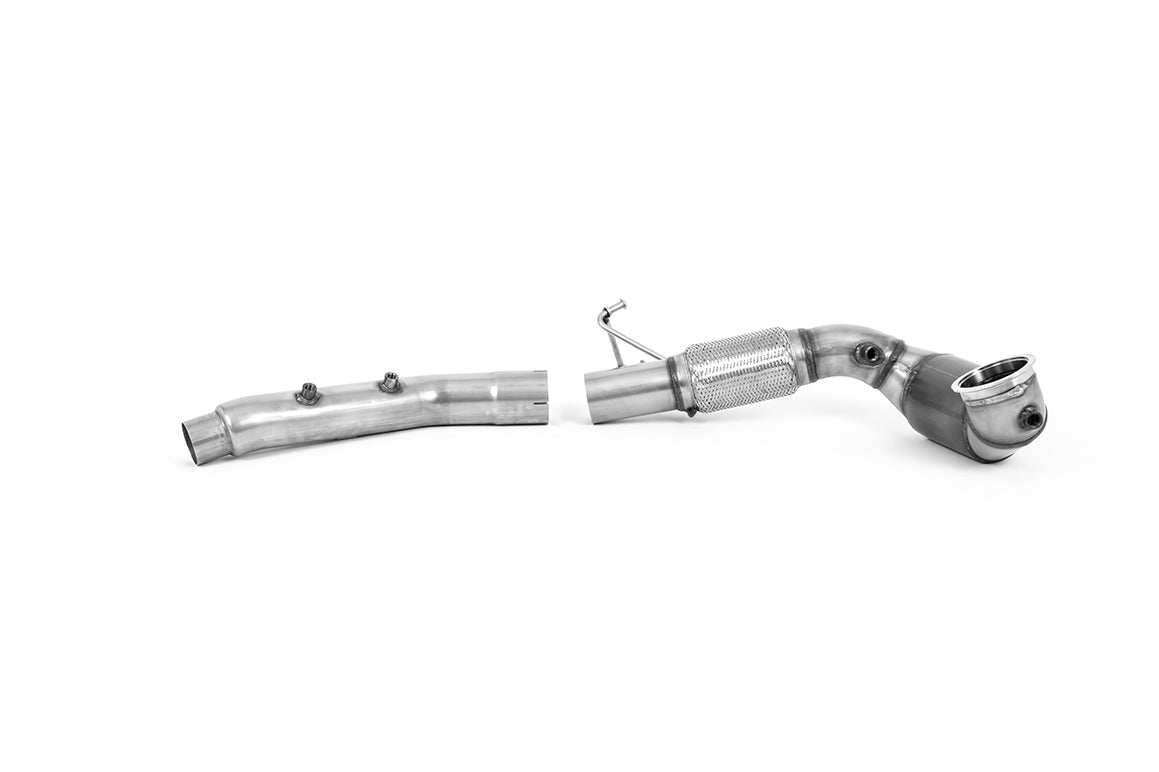 Milltek Sport - Large-bore Downpipe and Hi-Flow Sports Cat 2WD Models (MQB EVO Platform)