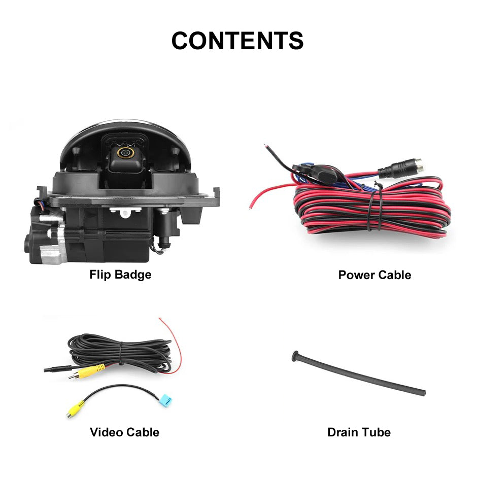 Volkswagen Flip Reverse Camera