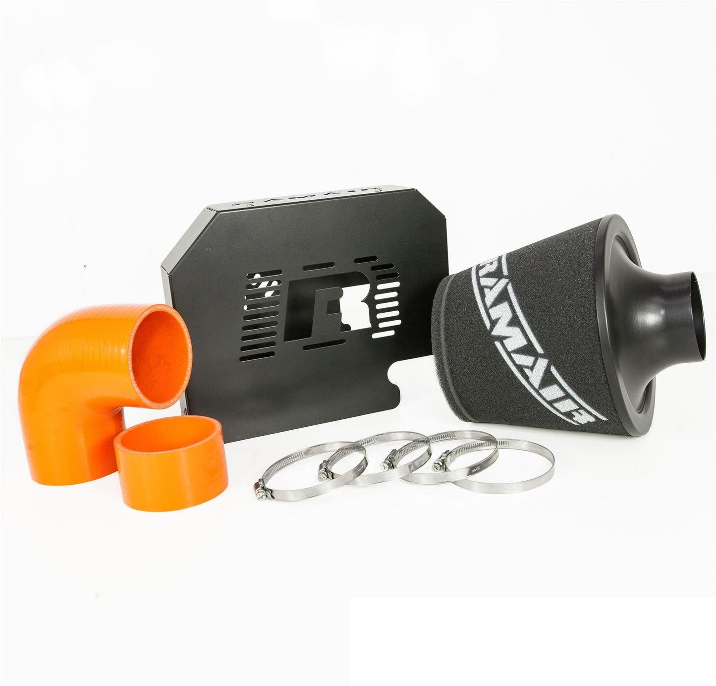 Performance Foam Induction Kit for MK2 Focus ST with ECU Holder - Orange Hoses
