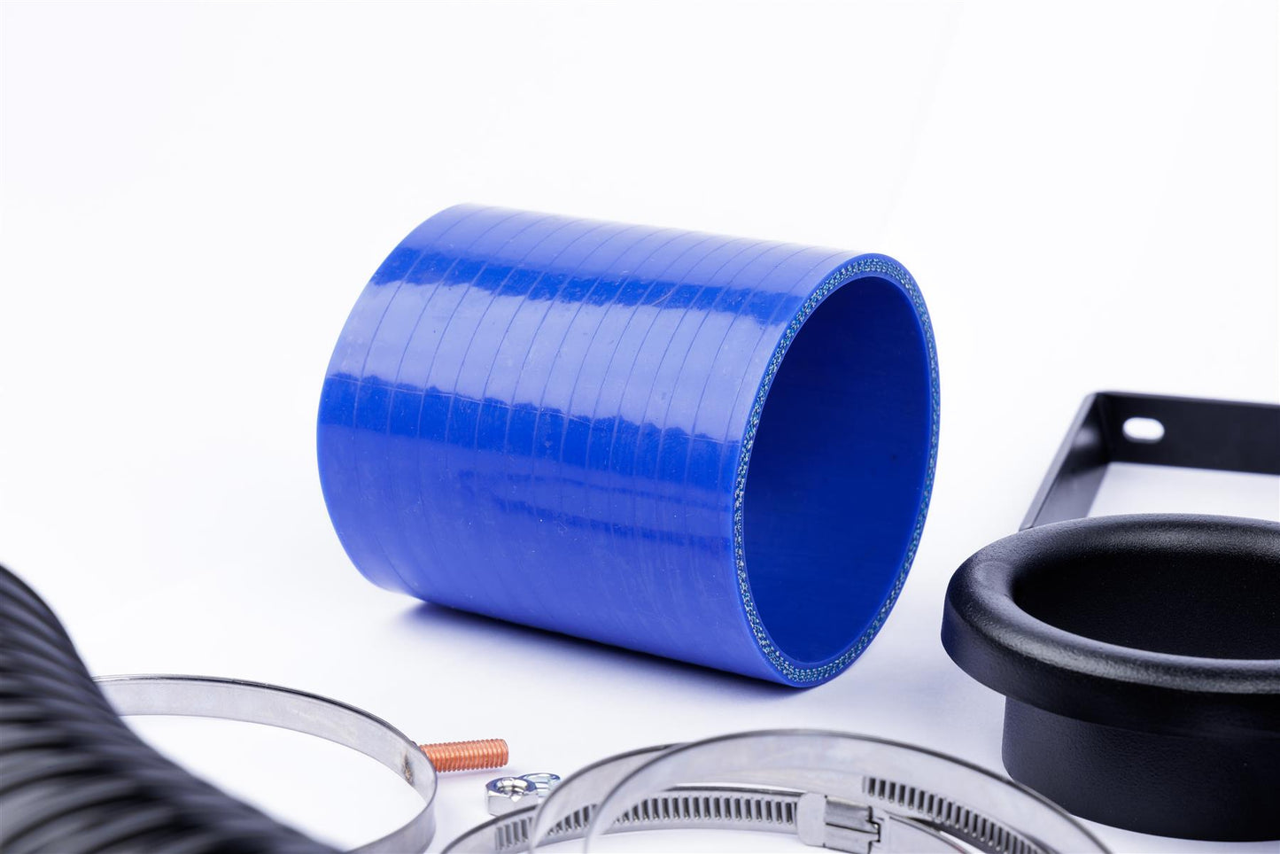 Performance Pleated Induction Kit for VW MK5 Golf R32 3.2 V6 - Blue Hoses