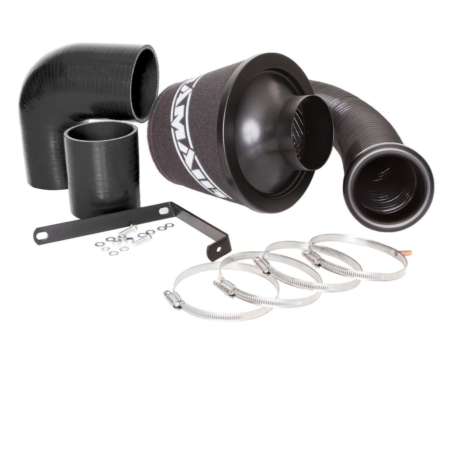 Performance Foam Induction Kit for VW MK5 Golf R32 3.2 V6 - Black Hoses