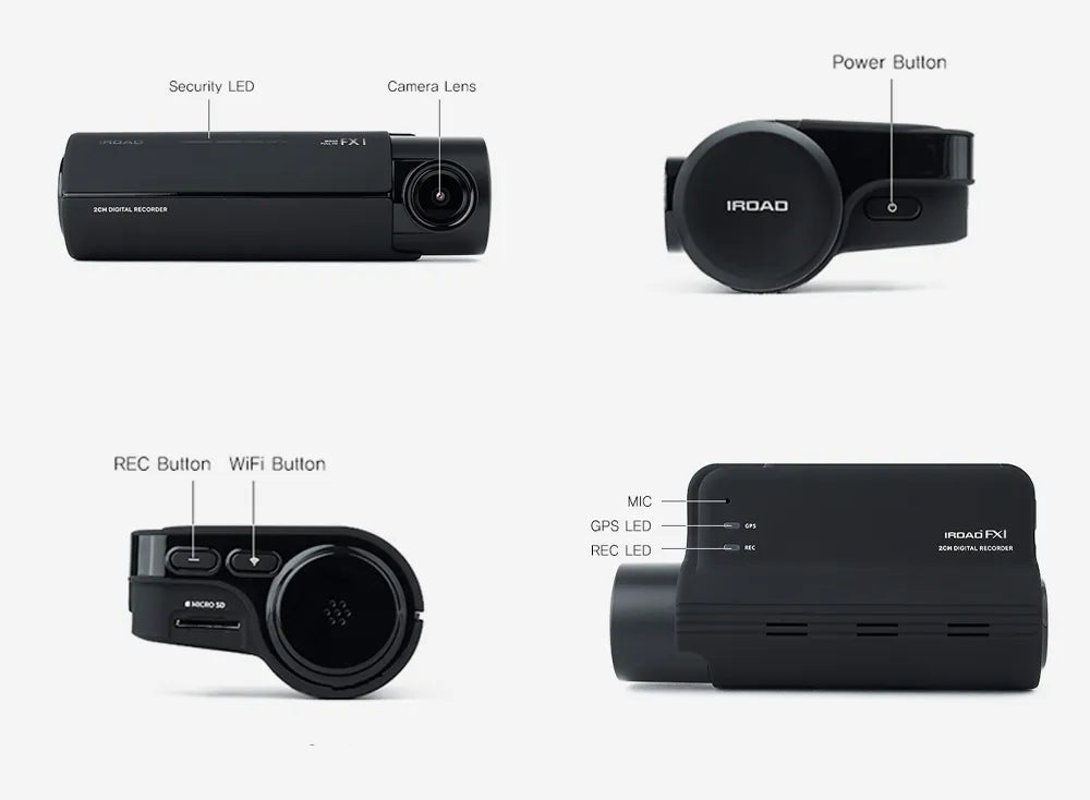 IROAD FX1 FHD Dash Cam