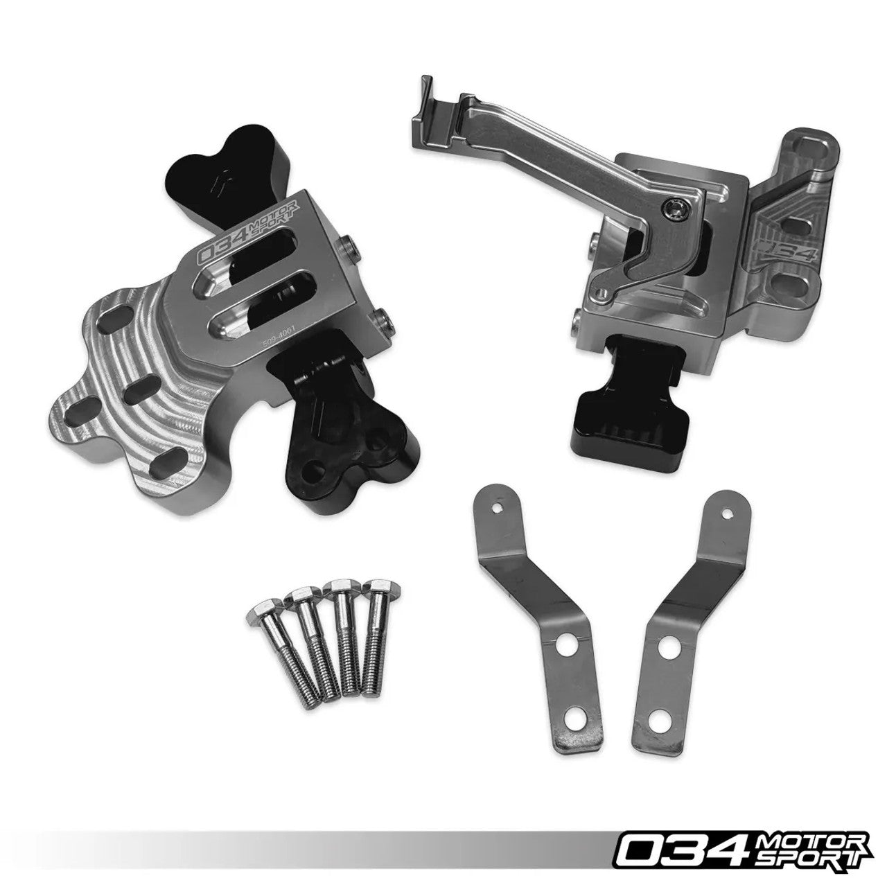034Motorsport - Motorsport Streetsport/TrackSport Engine & Transmission Mount Pair, Volkswagen & Audi MQB and MQB EVO 2.0T & DQ500 DSG