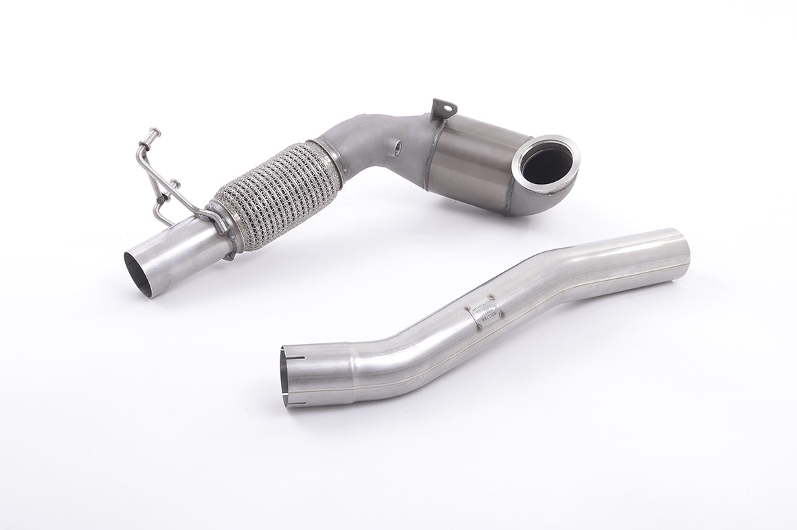 Milltek Sport - Large-bore Downpipe and De-cat/sports cat (non GPF vehicles) Octavia MK3/Leon Estate MK3