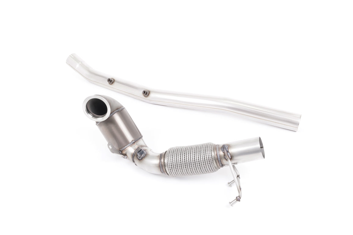 Milltek Sport - 2.0TSI EA888.3 Large-bore Downpipe and De-cat/sports cat (GPF vehicles) 4WD Models