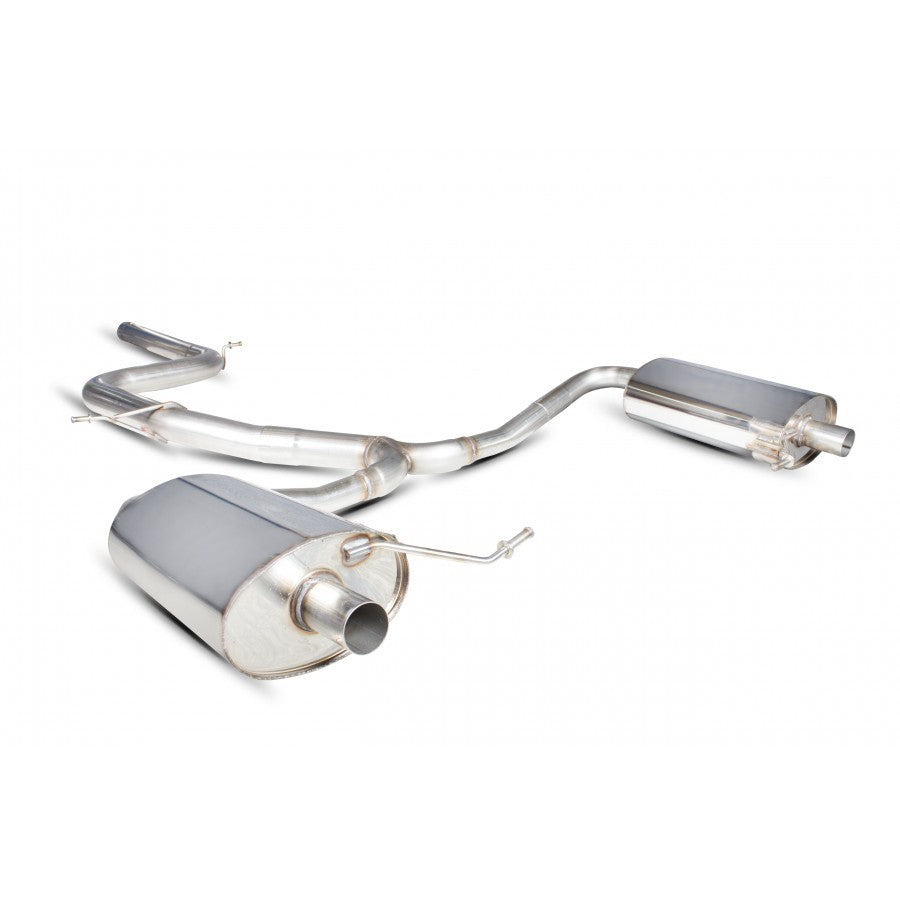 Scorpion - Cat back exhaust system Octavia VRS MK3 GPF and non GPF Vehicles