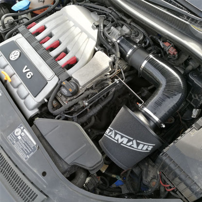 Performance Foam Induction Kit for VW MK5 Golf R32 3.2 V6  - Black Hoses