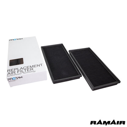 Performance Pleated Replacement Air Filters for Mercedes Benz 55 AMG