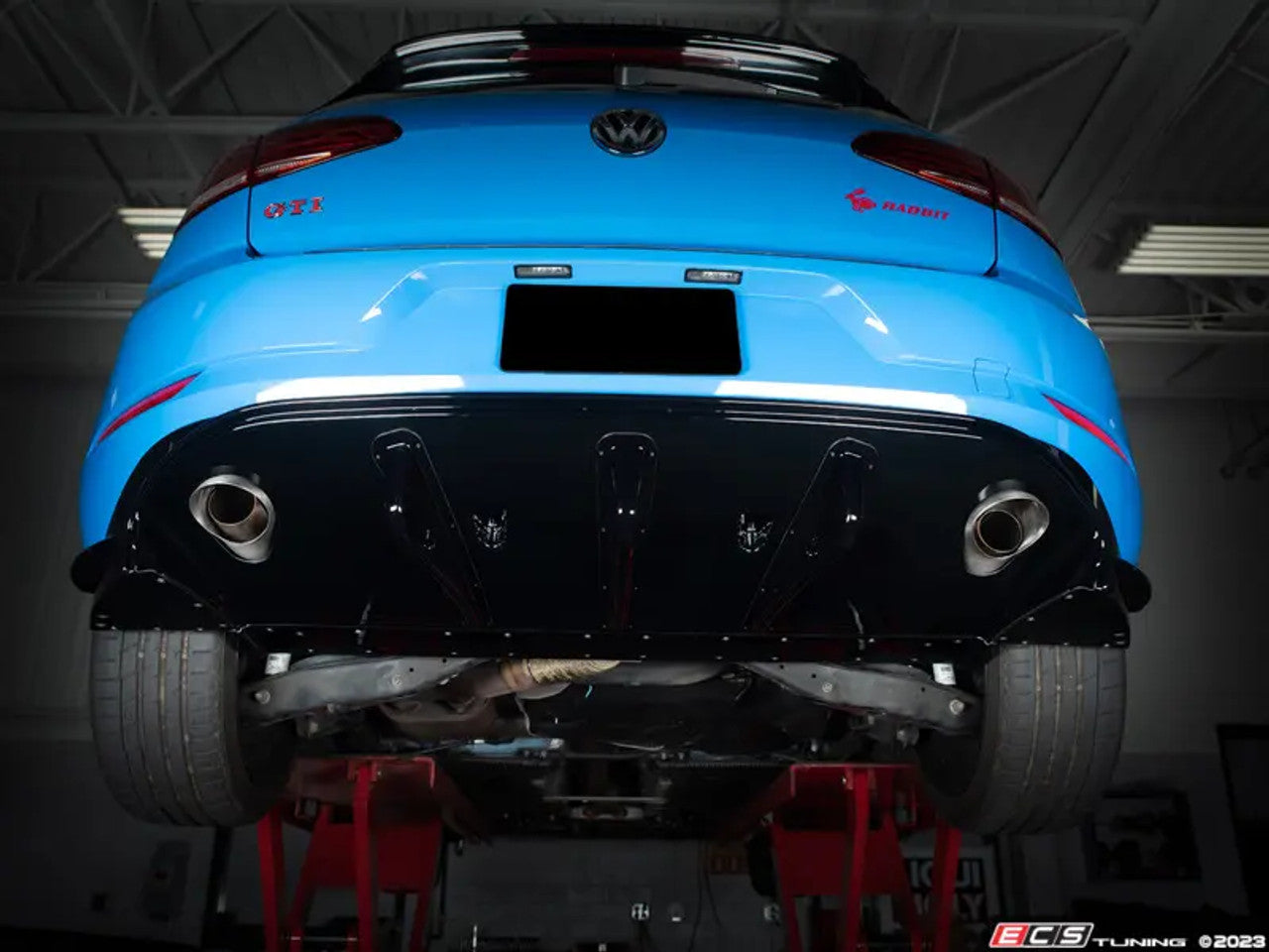 ECS Tuning MK7.5 GTI Functional Aerodynamic Rear Diffuser Kit