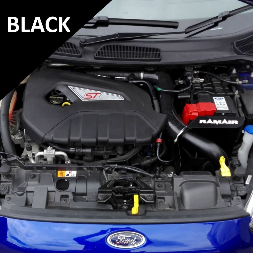 Ford Fiesta ST 180 MK7 Ecoboost Black Silicone Intake Hose