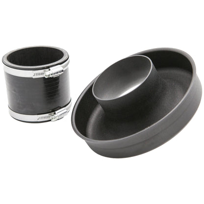 90mm Aluminium Velocity Stack with Silicone Coupler (3.5inch)