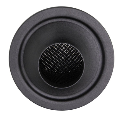 Ramair Large Foam Filter Aluminium Base 80mm (3.1inch) OD Black