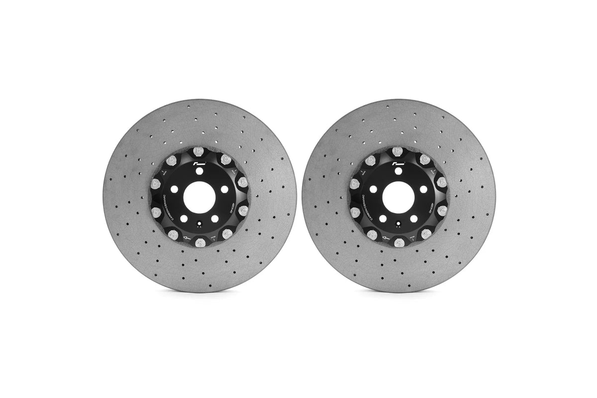 RacingLine Carbon Ceramic Front Disc Conversion - C8 RS6 and RS7
