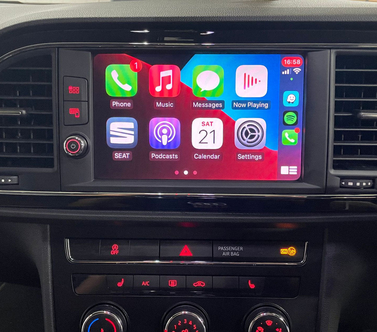 Apple CarPlay and Android Auto Interface For VWG MIB 5F Infotainment