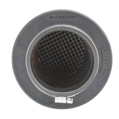 Ramair Foam 70-90mm (2.75 - 3.5inch) ID Neck Polymer Base Neck Cone Air Filter Universal with Reducing Rings