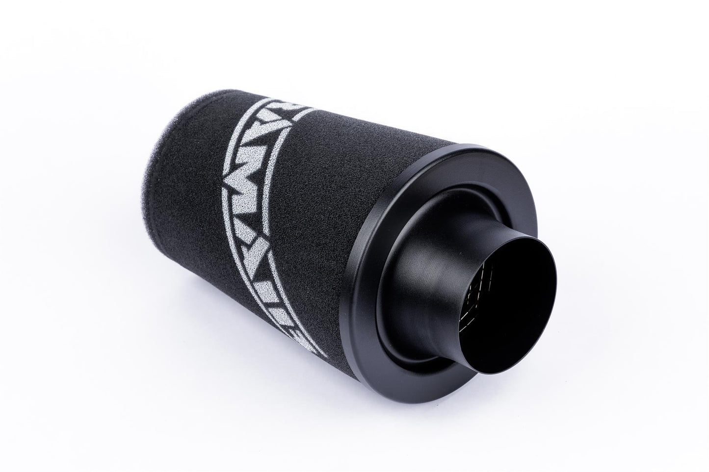 Ramair Small Foam Filter Aluminium Base 80mm (3.1inch) OD Black