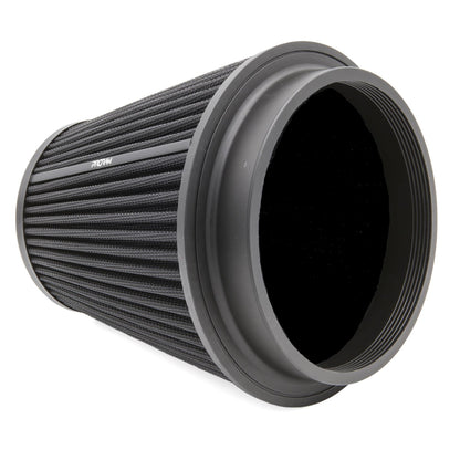 Ramair Pleated 90mm (3.5inch) ID Neck Large Cone Air Filter with Velocity Stack and Coupling