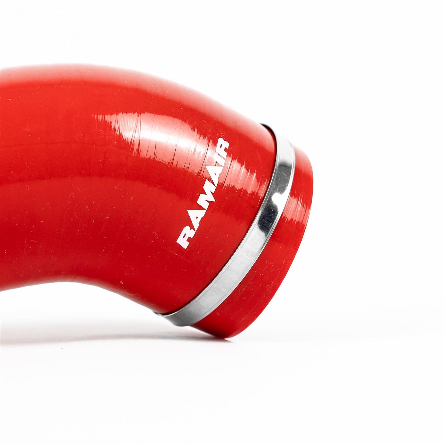 Red Ramair Silicone Intake Hose for VW MK8 Golf GTi - 245bhp 2.0 TSI Only