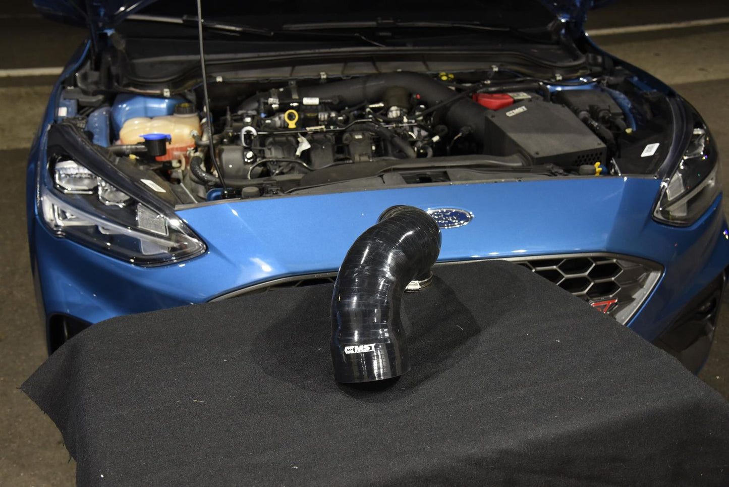 MST Performance Black Silicone Air Inlet Hose to fit Ford Focus MK4 ST