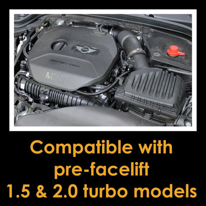 Performance Pleated Induction Kit for F56 Mini Cooper 1.5T & Cooper S 2.0T - Oval MAF