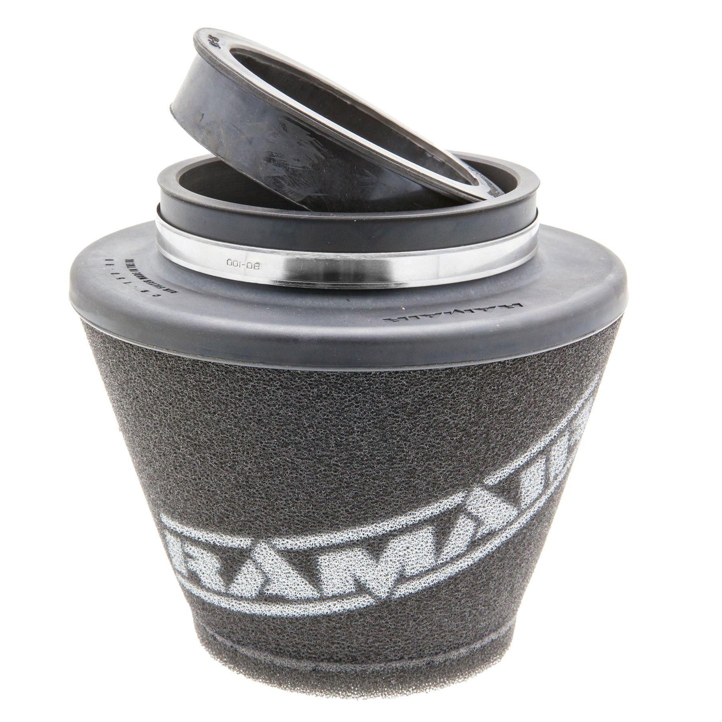 Ramair Foam 70mm - 90mm (2.75-3.5inch) ID Neck Polymer Base Neck Cone Air Filter