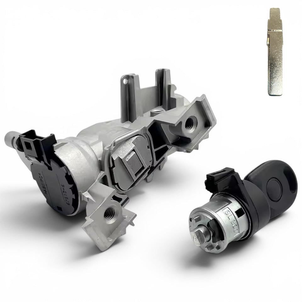 VW Audi SEAT Skoda Ignition Barrel Housing, Steering Lock & Ignition Switch Assembly