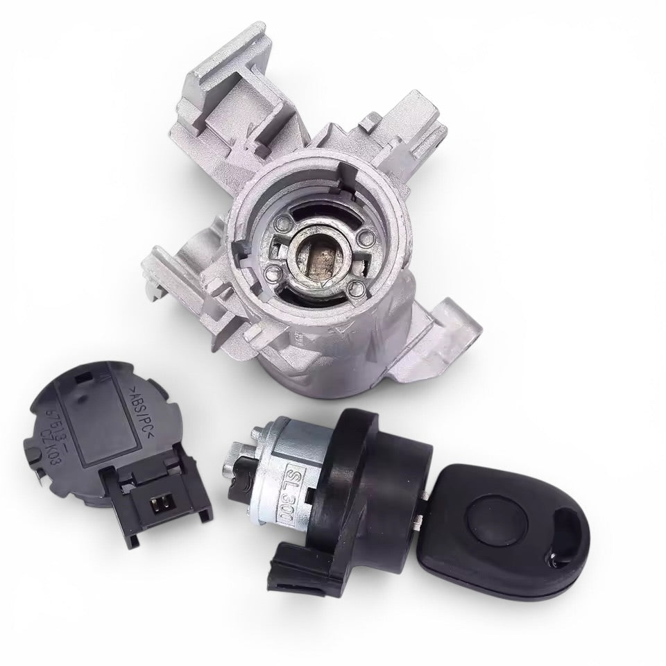 VW Audi SEAT Skoda Ignition Barrel Housing, Steering Lock & Ignition Switch Assembly