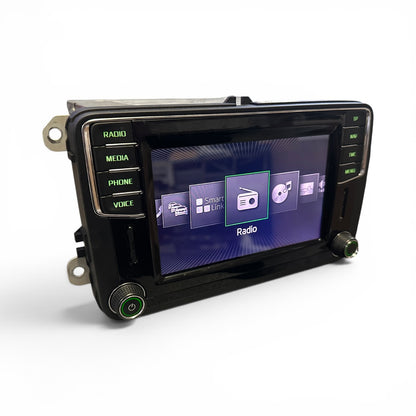 Refurbished Skoda MIB2 Navigation Unit | Apple CarPlay | DAB | Dual SD | CP Off | New Touchscreen