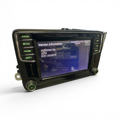 Refurbished Skoda MIB2 Navigation Unit | Apple CarPlay | DAB | Dual SD | CP Off | New Touchscreen