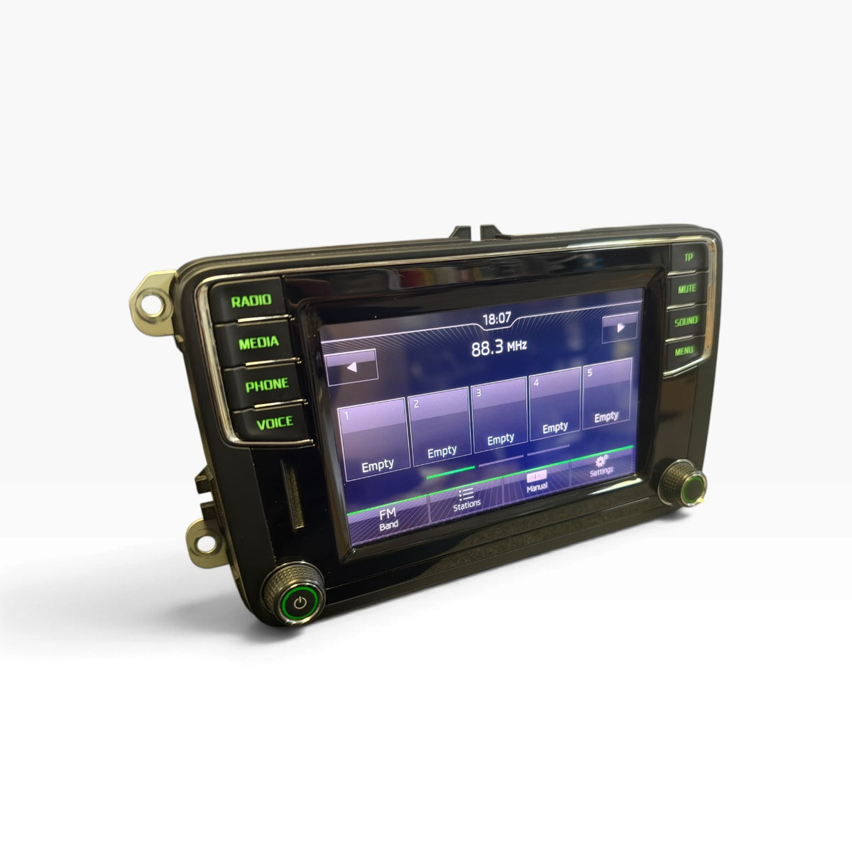 Refurbished Skoda / VW MIB2 Non-Nav Unit | Apple CarPlay | Android Auto | Voice Control | CP Off | New Touchscreen