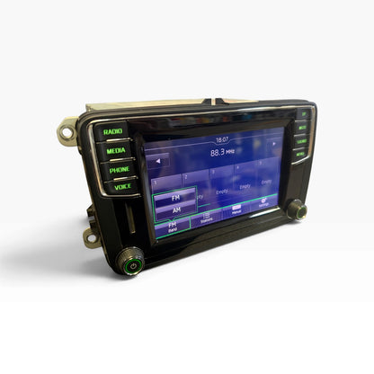 Refurbished Skoda / VW MIB2 Non-Nav Unit | Apple CarPlay | Android Auto | Voice Control | CP Off | New Touchscreen