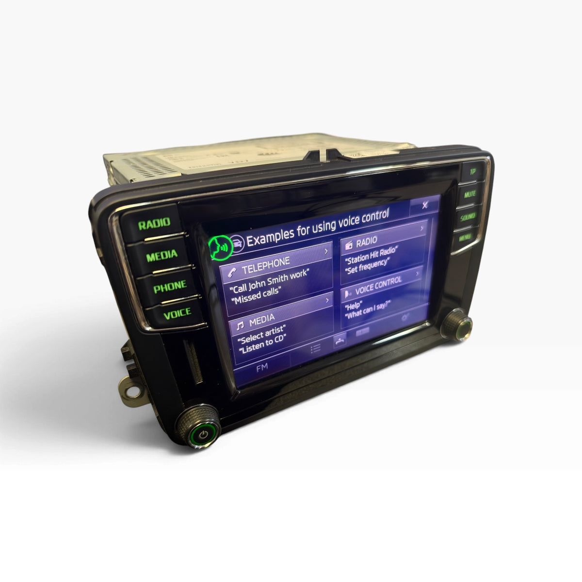 Refurbished Skoda / VW MIB2 Non-Nav Unit | Apple CarPlay | Android Auto | Voice Control | CP Off | New Touchscreen