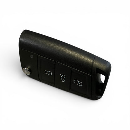 Volkswagen Group 3 Button Replacement Flip Key Case