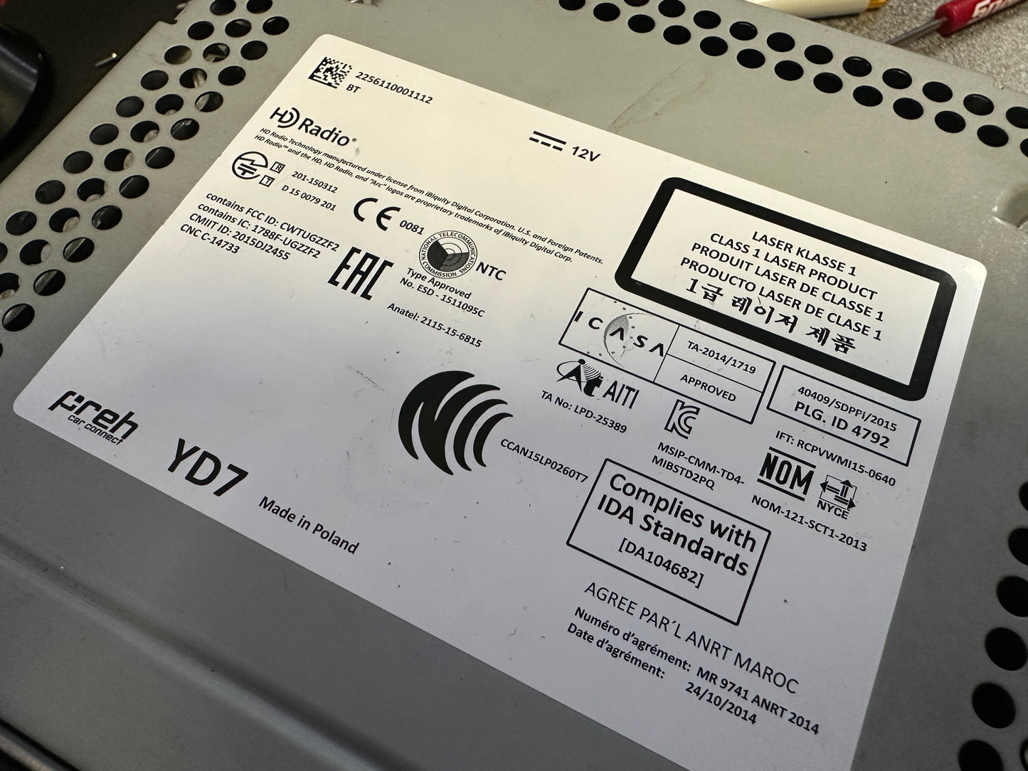 Refurbished Skoda MIB2 Navigation Unit | Apple CarPlay | DAB | CP OFF | New Touchscreen